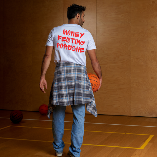 money festing Porsche RED