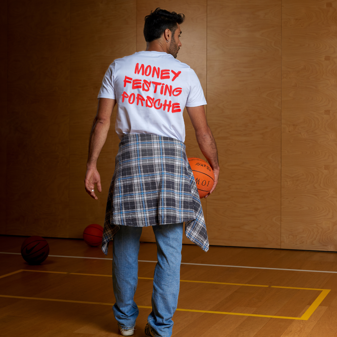 money festing Porsche RED