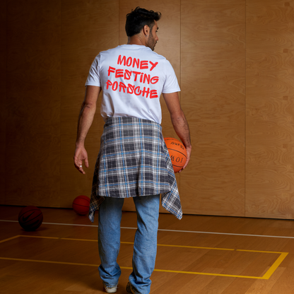 money festing Porsche RED