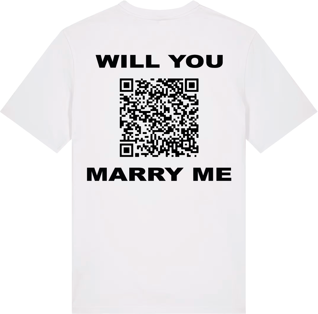 will you marry me QR BLACK
