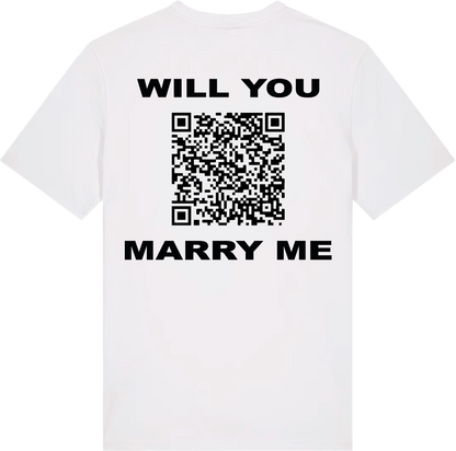 will you marry me QR BLACK